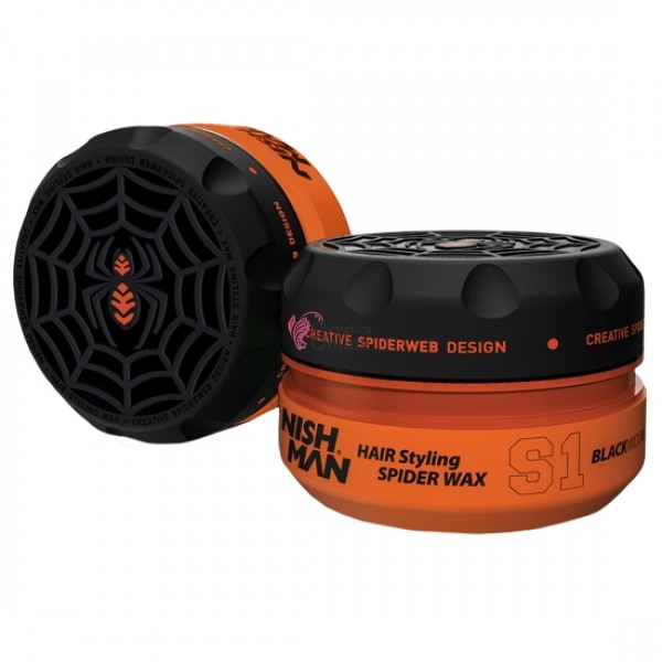 Ceara pentru par cu fixare puternica NISH MAN S1 Spider 150ml
